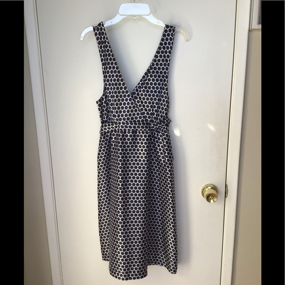 Derek Heart black and white V neck dress